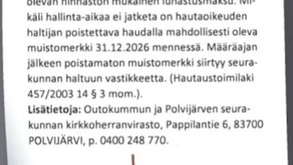 Hautojen kuuluttaminen